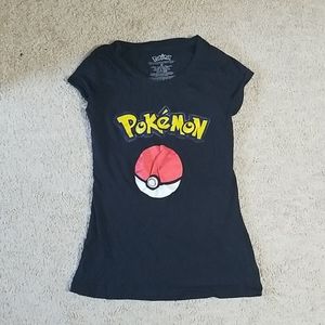 Black pokemon shirt